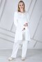 Maternity Dressing Gown Pajama Set 1002 - 5