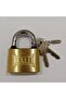 Kale Brass Yellow Padlock 60 Mm - 2