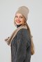 - Camel Scarf Beret Set - 6