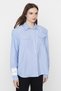 X Sagaza Studio White-Blue Pocket Detail Shirt TPRAW23GO00022 - 7