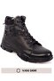 Genuine Leather and Fur Men's Boots