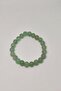 Certified 8 Mm Light Green Aventurine Natural Stone Bracelet - 2