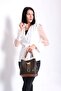 Women's Brown/Tan Color Hand/Shoulder Bag