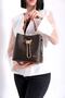 Women's Brown/Tan Color Hand/Shoulder Bag - 4