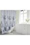 Bathroom Curtain 1X240X200 Single Wing Shower Curtain with Ring Gift Shower Cabin Curtain 5104 - 3