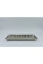 Copper Rectangular Tray for 2 People Silver - 3