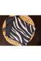 La'vinse Zebra Pattern Twill Scarf - 2
