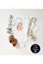 Name Writable Mommy Daddy Me 100% Cotton Short Sleeve Organic Printed Unisex Bodysuit - 4