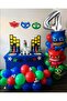 Pijamaskeliler Balloon Chain Pjmasks Full Set (Pump+Chain+Glue)