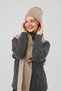 - Camel Scarf Beret Set - 3