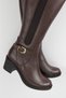 Women's Brown Genuine Leather Boots Size 35-40 - 5