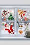 Christmas Sticker Santa Claus Christmas Tree Penguin And Snowflakes Themed - 4