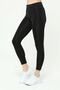 Women's Black High Waist Recovery Fitness Sports Leggings - 4