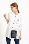 266 Laser Women's, Chain Strap Evening Shoulder Bag, Messenger Bag Black - 4