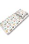 100% Cotton Baby And Child Elastic Sheet And Pillow Case 70x170 Nature Patterned - 6