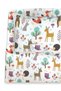 100% Cotton Baby And Child Elastic Sheet And Pillow Case 70x170 Nature Patterned - 7