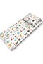 100% Cotton Baby And Child Elastic Sheet And Pillow Case 80x120 Nature Patterned - 6