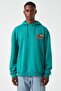 Men's Green Sweatshirt 3WAM70495MK - 4