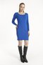 Crew Neck Long Sleeve Bodycon Camisole Dress - 2