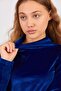 Women's Velvet Blouse - 4