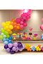 50Pcs Vivid Mixed Color Balloons Balloon Chain