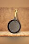 Mutfakça Cast Aluminum 20cm Solid Pan with Handle