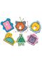 Wooden Toy Montessori Rope Threading Educational Toy With Holes Colorful Hand Muscle Intelligence Developing Toy