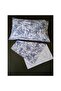 100% Organic Cotton Super Luxury Poplin 2-Piece 50x70 Pillow Case Blue - 2
