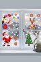 Christmas Sticker Santa Claus Penguin Deer Christmas Tree And Snowflakes - 3