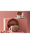 Lulea Porcelain Set of 2 Coffee Cups 80 Ml Claret Red