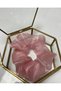 Powder Pink Organza Scrunchie
