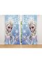 Snowflake Elsa Patterned Children's Room Curtain (Single Wing Pricing) - 2