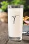 Letter T Machine Washable Glasses Set of 6