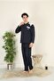 100% Cotton Single Jersey Shirt with Pocket Men's Pajama Set 955 - 5