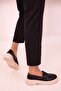 Black-Beige Women's Casual Shoes 17487 - 4