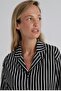 Women's Esk31810 Striped Shirt Pajama Set 23k - 2