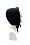 Pack of 5 Cotton Lightweight Black Bonnets Suitable for Daily Use - 4