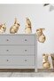 Playful Bunnies Kids Room Wall Sticker - 2