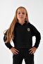 Girl's Black Tracksuit Top 22fw0tj4433 - 2