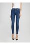 Women's Blue High Waist Ankle Length Slim Leg Skinny Lycra Jeans - 3