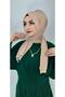 شال جاهز برباط بلون البشرة - 2