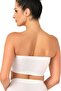 Seamless Strapless Padded Sports Bustier White New Season - 3