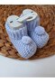 Newborn 0 6 Months Pompom Knitwear Booties Baby Slippers