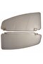 Fiat doblo sun visor right/left set 2 pieces 735294018 compatible 06/10 series