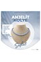 Certified Anjelite Natural Stone Necklace 8 Mm, M506