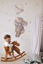 Bunny with Balloons Kids Room Wall Sticker