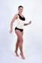 Women's Skin Strap Underwire Agraphed Waist Back Abdominal Slimming Lifting Firming Latex Corset