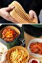 ® 200 Pieces Air Fryer Baking Paper Disposable Oil-Proof Paper Round Plate Model - 6