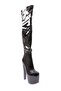 6K8000 Hidden Platform High Heel Boots - 2