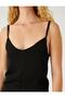 Strappy Jumpsuit V-Neck Satin Look - 5